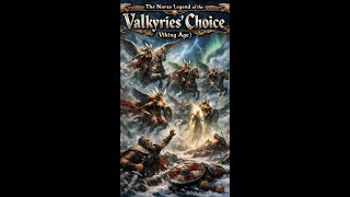 The Norse Legend of the Valkyries’ Choice (Viking Age) #Mythology