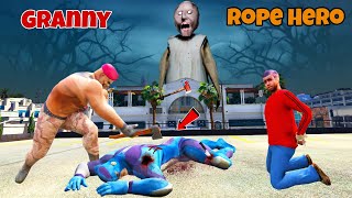 Rope Hero Saved His Friend |  Gta 5 Rope Hero Kidnapping Episode 3 | Rope Hero Vice Town screenshot 4