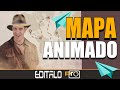 MAPA de viaje ANIMADO en Adobe Premiere y Photoshop