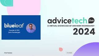 Blueleaf at AdviceTechLive