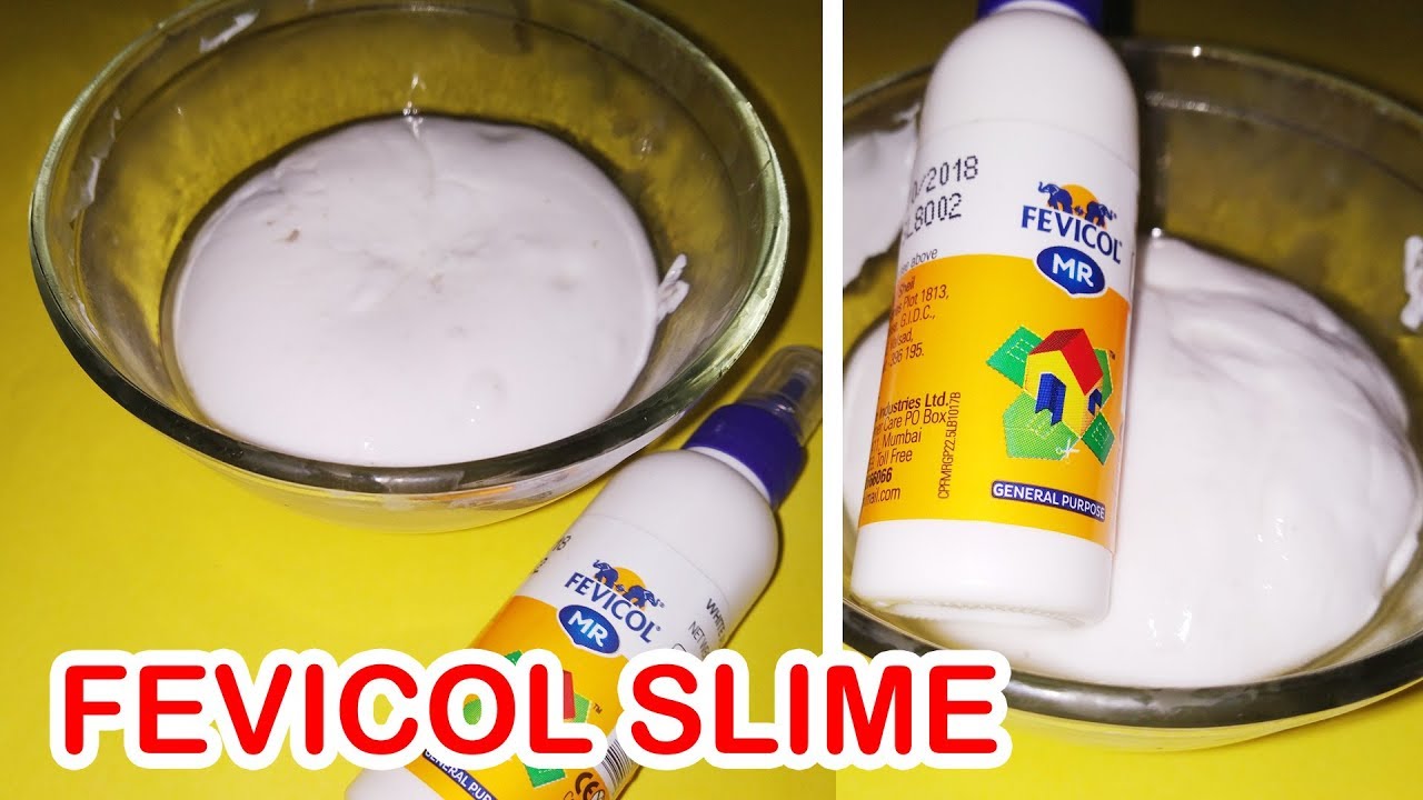 How To Make Slime With Fevicol Fevicol Slime Slime Kaise