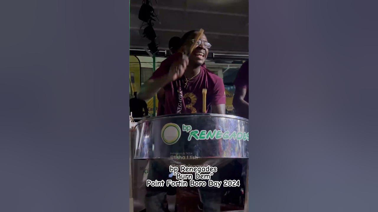 bp Renegades plays “Burn Dem” by Black Stalin for Point Fortin Borough Day bp Renegades plays “Burn Dem” by Black Stalin for Point Fortin Borough Day