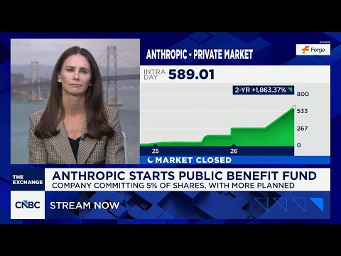 Anthropic announces public benefit fund, committing 5% of shares