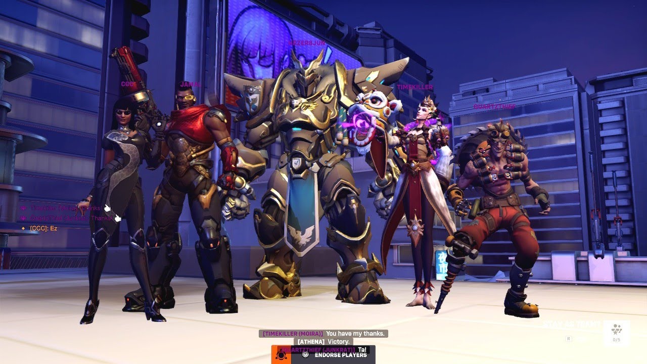 Overwatch 2 | You've my Thanks 😈🤭 | Moira Gameplay + Demon Queen Skin