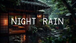 ⛈️Fall Asleep W Rain Sounds in The Foggy Forest | Rain on hanok, Relax, Reduce Stress