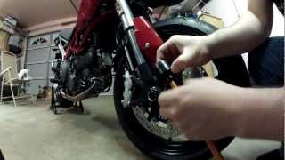 SpeedyMoto Front Axle Sliders for Hypermotard 796