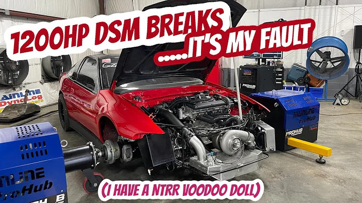 Breaking Aaron's 1200hp DSM In Style - Bad Luck Lo...