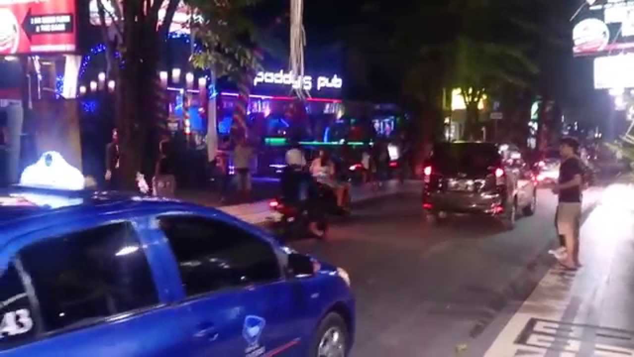 Bali Nightlife at Legian Street - YouTube
