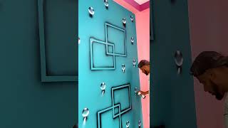 3d wall painting short video