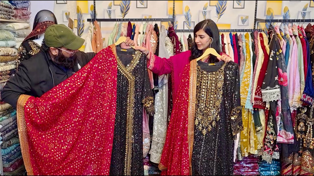 Embellished Luxury Semi Formal Pret for 7k to 11k | College Road Wholesale Shop | Chiffon & Organza