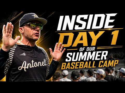 Inside our Summer Baseball Camp [Day 1]