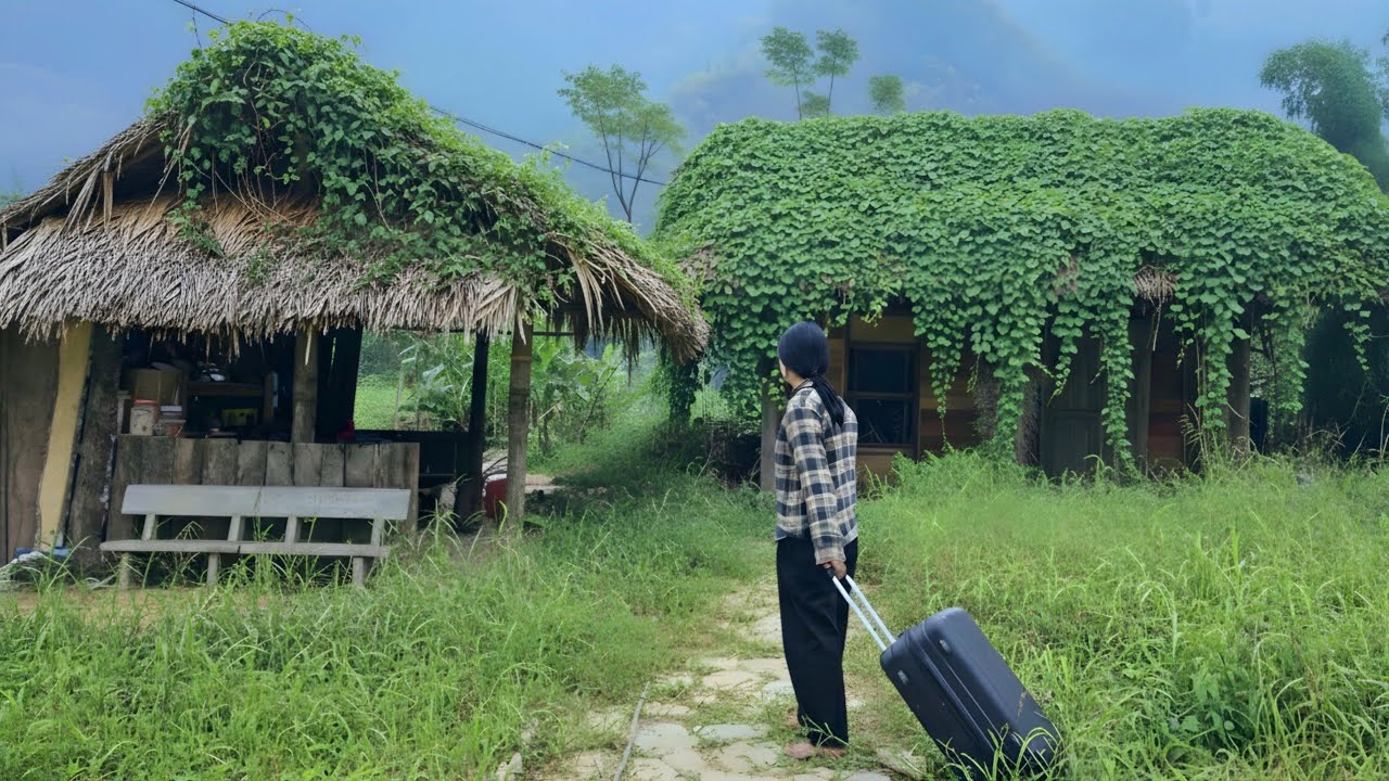 The journey of an infertile woman returning to an abandoned house and the unexpected ending