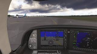 MSFS2024 - Cirrus SR22 Charlotte NC to Savannah GA