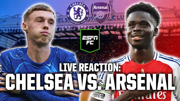 🔵🔴 LIVE: Pedro Neto strike earns Chelsea draw vs. Arsenal | Premier League | ESPN FC