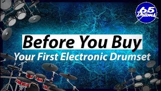 What You Should Know Before Buying Your First Electronic Drumset