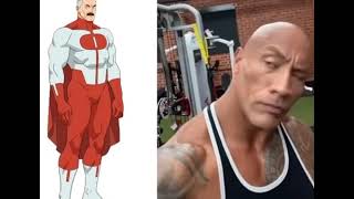 omni man vs the rock??? no way