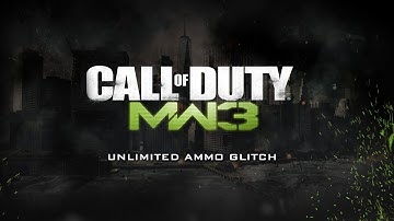 Modern Warfare 3 (MW3) Glitches | *New* - Unlimited/Replenish Ammo Glitch Tutorial (NO SCAVENGER!)