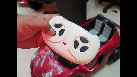 como programar el control remoto carro ferrai 2 4g  ref jl883