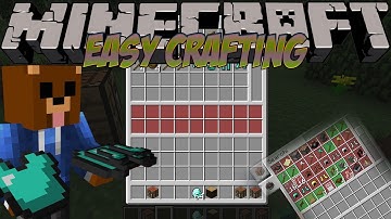 Minecraft Mods Showcase - Easy Crafting Mod! (1.8) - 1.7.10 - 1.8.2 - 1.12.0