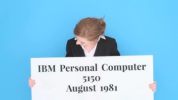 IBM 5150 (first PC) Commercial