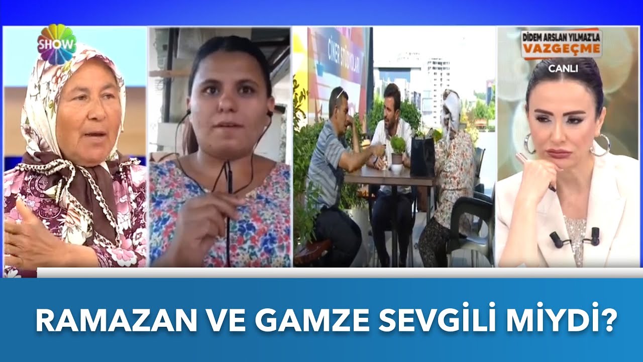 Ramazan ve Gamze sevgili miydi? | Didem Arslan Yılmaz'la Vazgeçme | 21.06.2022