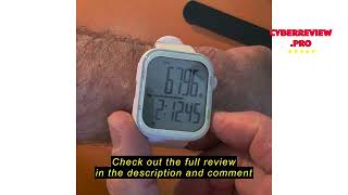 Review CHAMPOWER Pedometer Watch, Multi-Function Pedometer for Walking Steps and Miles, 3D Super Acc