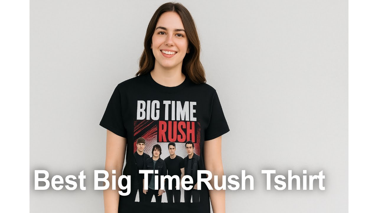 👕 Rush Starman Logo T-Shirt | Best Big Time Rush Tshirt 🎤