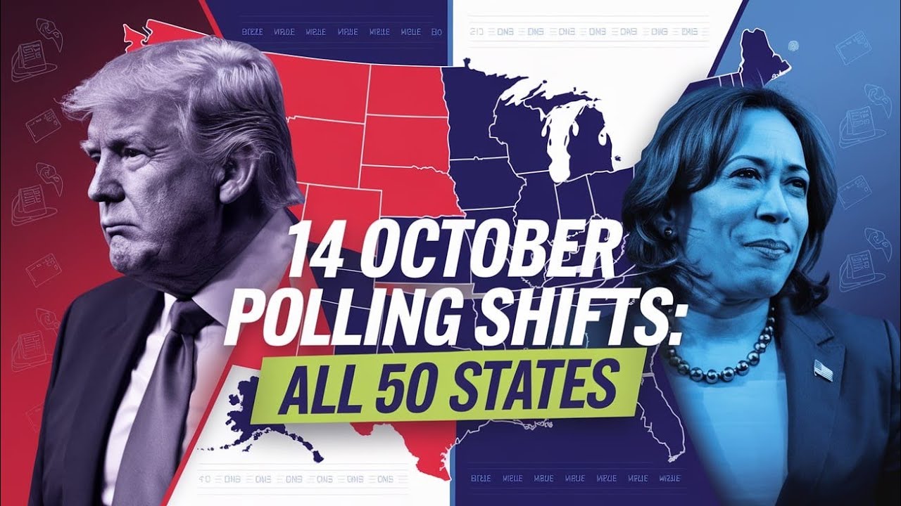 Trump vs. Harris: Latest Polls on October 14 Which States Are Shifting ...