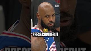 LeBron dropping dimes in his first 76ers game 😮‍💨