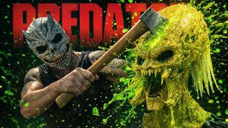 Can you Kill The Predator with a @csknives  Throwing AXE?? AlienGoBoom @alienvspredatorgalaxy