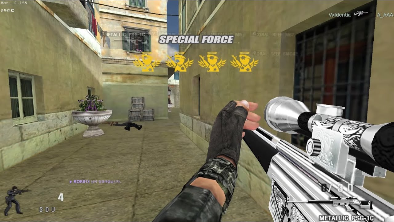 [Soldier Front] Montage - Metallic PSG, Metallic M4A1, Metallic M9 ...