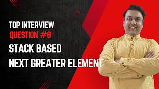 Stack Interview Question 🔥 Next Greater Element with Full Dry Run (Python)