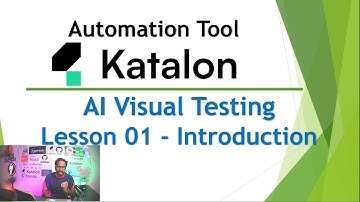 Katalon Automation Lesson - 43 | AI Visual Testing - Introduction | TestOps Visual Testing​