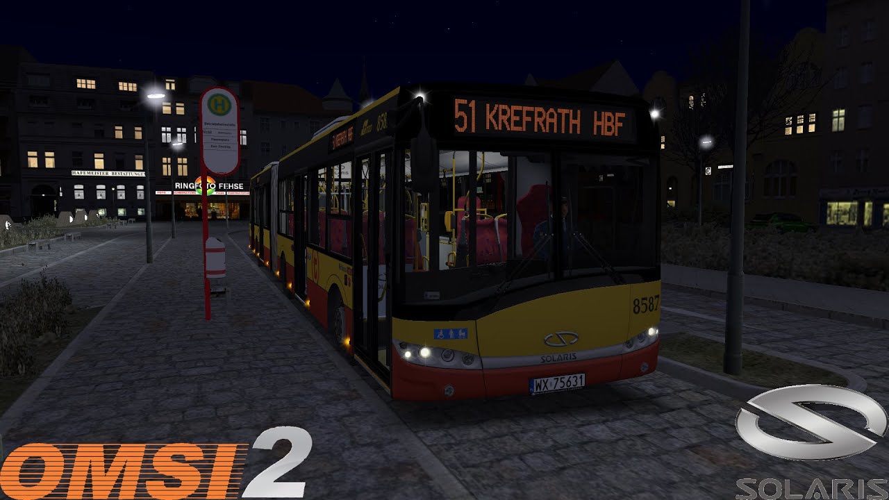 Omsi 2 - Krefrath V3.2 - Line 52 - Solaris Urbino 18 III