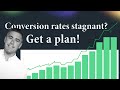 Conversion rates stagnant? Get a plan!