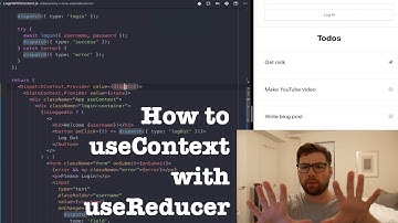 How to useContext with useReducer