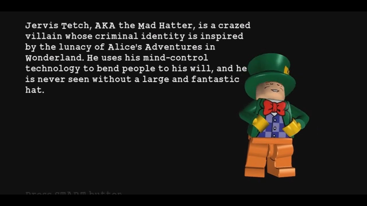 Lego Batman (Mad Hatter)
