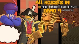 Beating all Demo 4 Bosses in Block Tales!