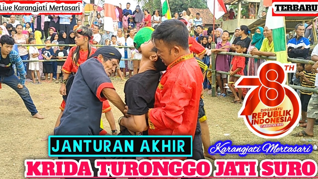 JANTURAN AKHIR KTJS || KRIDA TURONGGO JATI SURO || Live Karangjati Mertasari Purwanegara