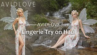 Y Lace Babydoll Lingerie Try On Haul Avidlove