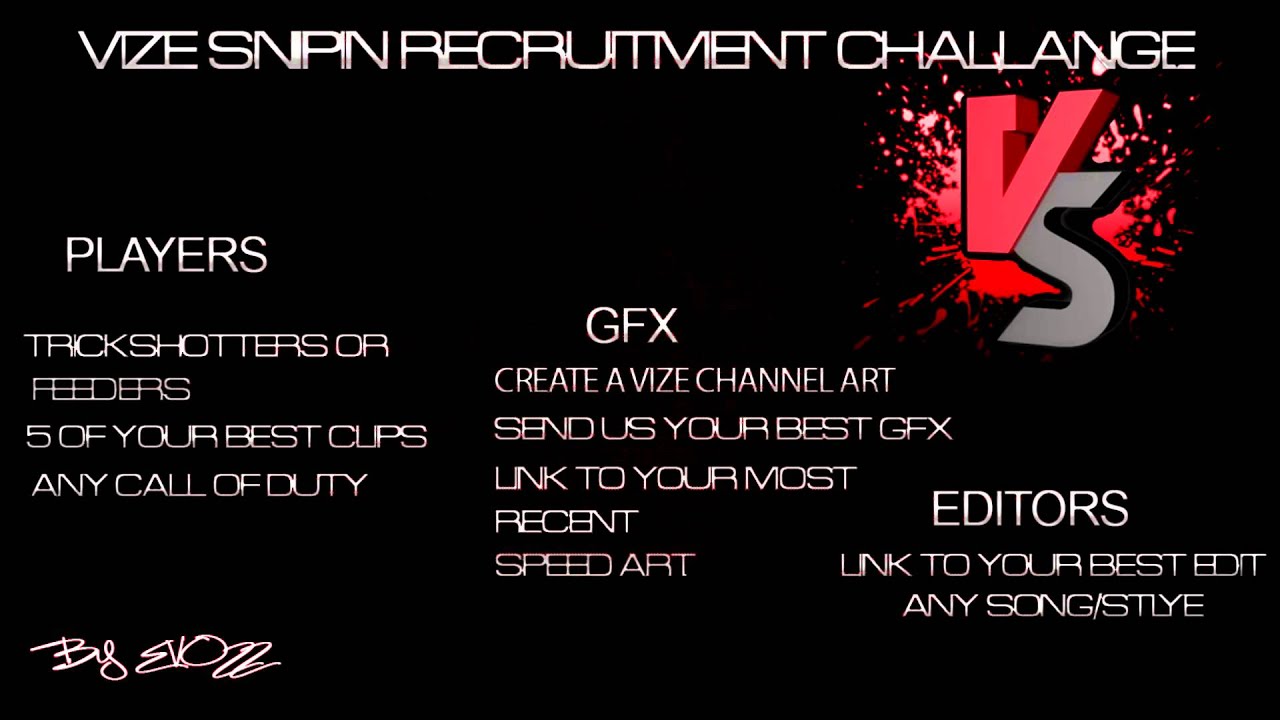 ViZe Recruitment Challenge! 2014!