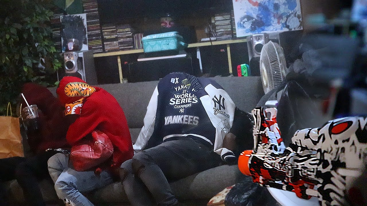 I Shot Up A NYC Drill Rapper Studio Session... *GET BACKKK* - YouTube