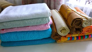 I buy cheap towels, but use them for other purposes. I'll show you what they are for me