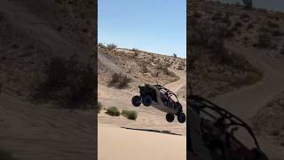 First time jumping the beast 😂 (trying to break it so I can get the 72” conversion kit) #canam