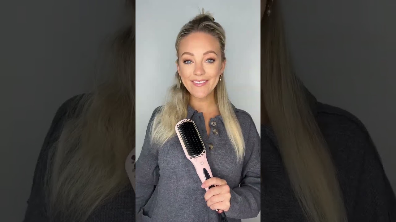 L'ange Le Vite Straightening Brush Tutorial: Achieve Sleek Hair at Home! 
