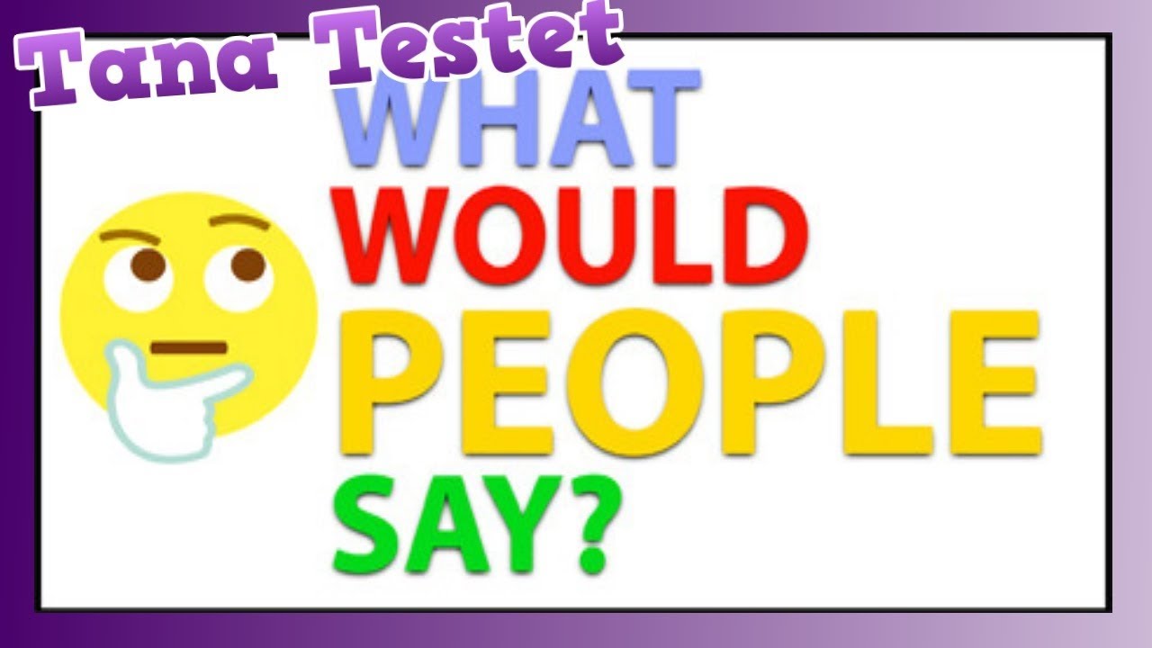 What would People say? - Tana Testet Live - Indie Games | Aloexis