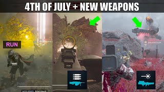 How the new weapons look like - Helldivers 2 moments