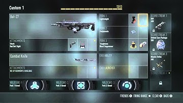 BEST Class Setup in Advanced Warfare