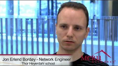 WLAN Case Study: Thor Heyerdahl School - 24,000 sq.m