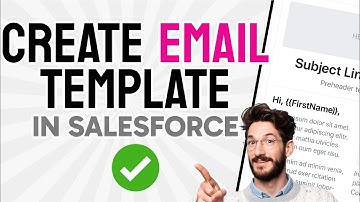 How to CREATE an Email Template in Salesforce (Step by Step) 2025